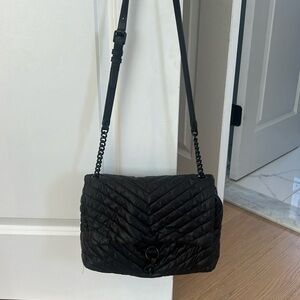 Rebecca Minkoff black quilted shoulder bag
